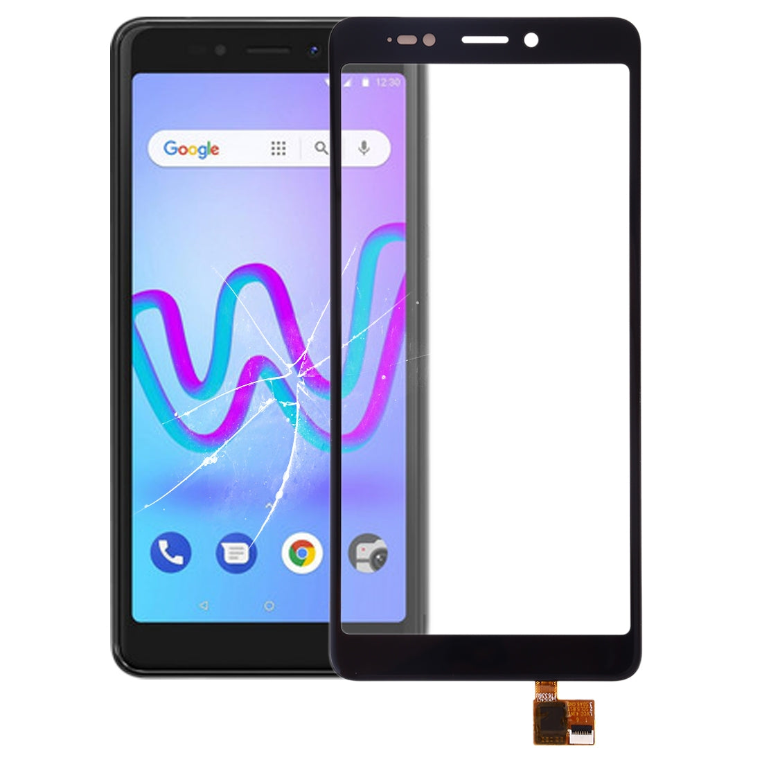 Touch Screen Digitizer Wiko Jerry 3 Black