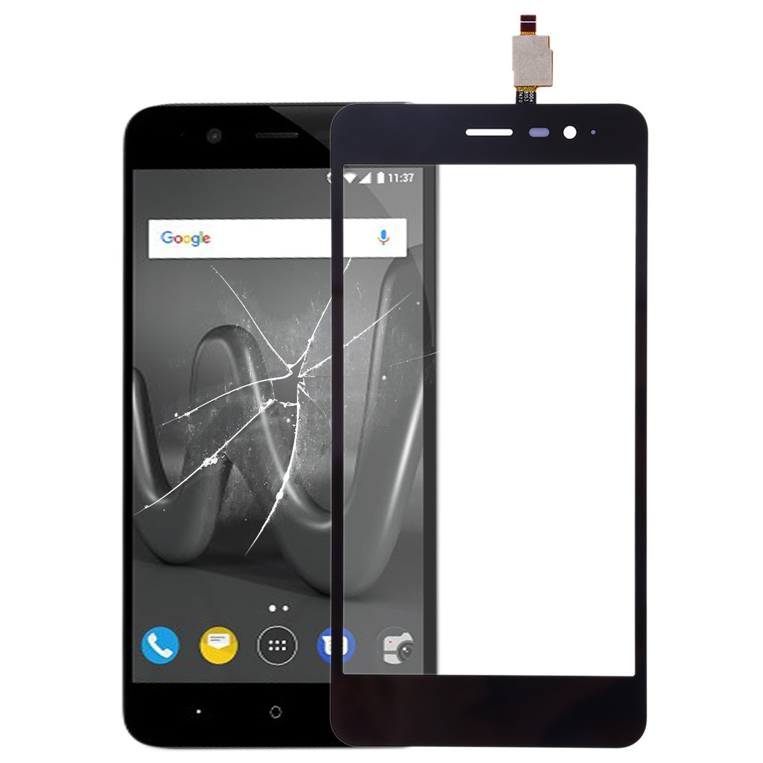 Touch Screen Digitizer Wiko Tommy 2 Black