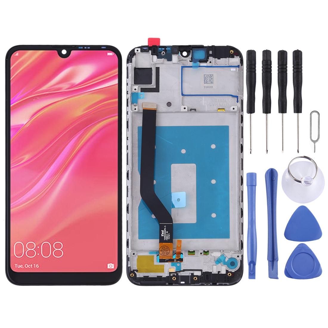 Full Screen LCD + Touch + Frame Huawei Y7 Prime (2019) Black