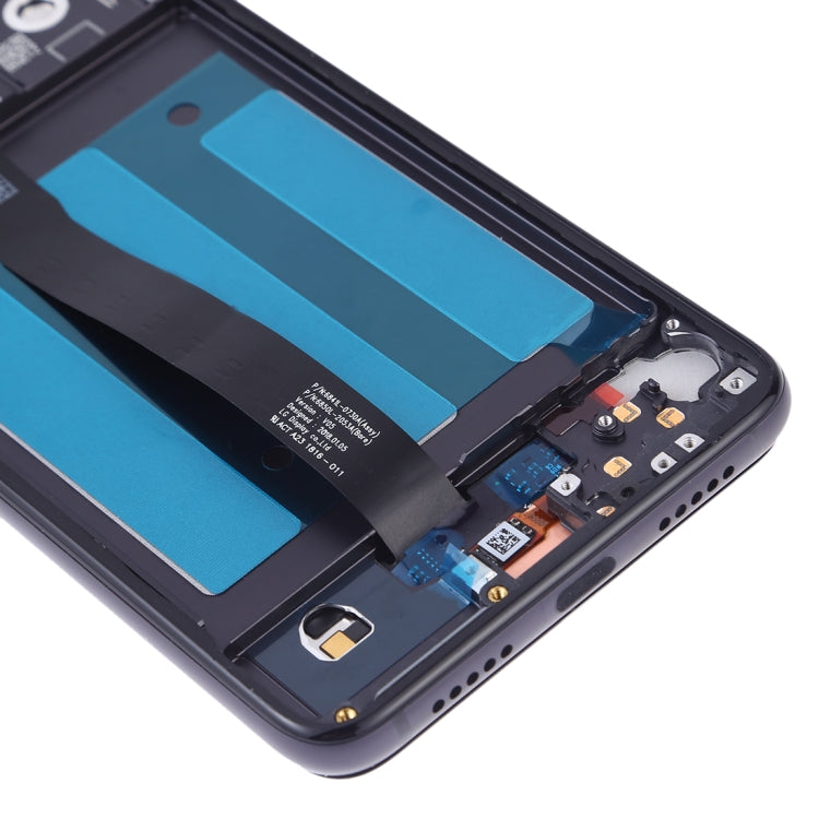 Pantalla LCD y Montaje Completo del Digitalizador con Marco Para Huawei P20 (Negro)
