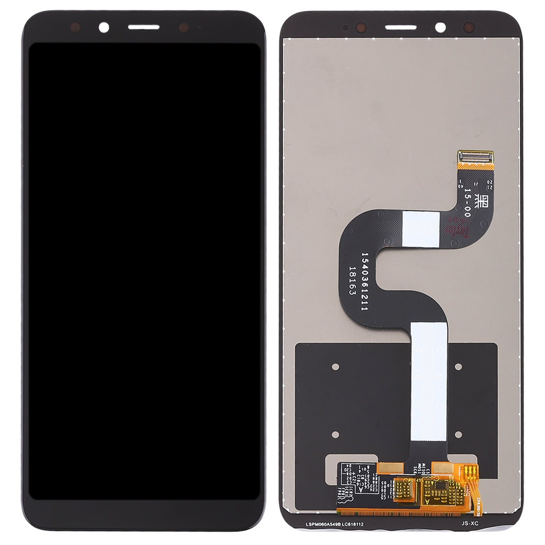 Ecran LCD + Numériseur Tactile Xiaomi MI 6X A2 Noir