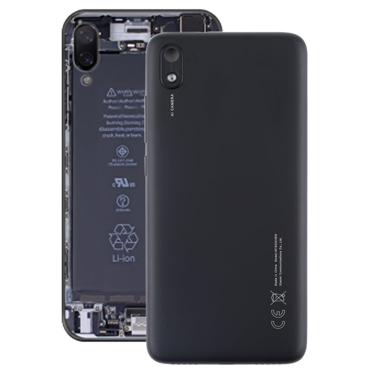 Cache Batterie Arrière pour Xiaomi Redmi 7A (Noir)
