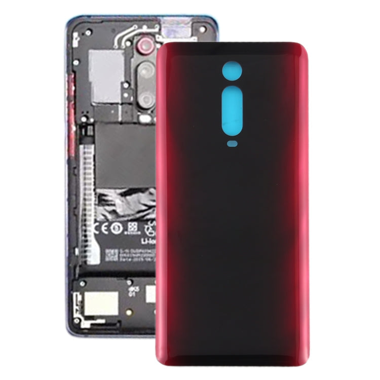 Tapa Trasera de Batería Para Xiaomi Redmi K20 / K20 Pro / MI 9T / MI 9T Pro (Rojo)