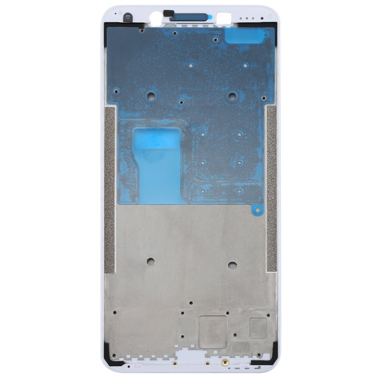 Oppo A73 / F5 Carcasa Frontal Placa de Bisel de Marco LCD (Blanco)