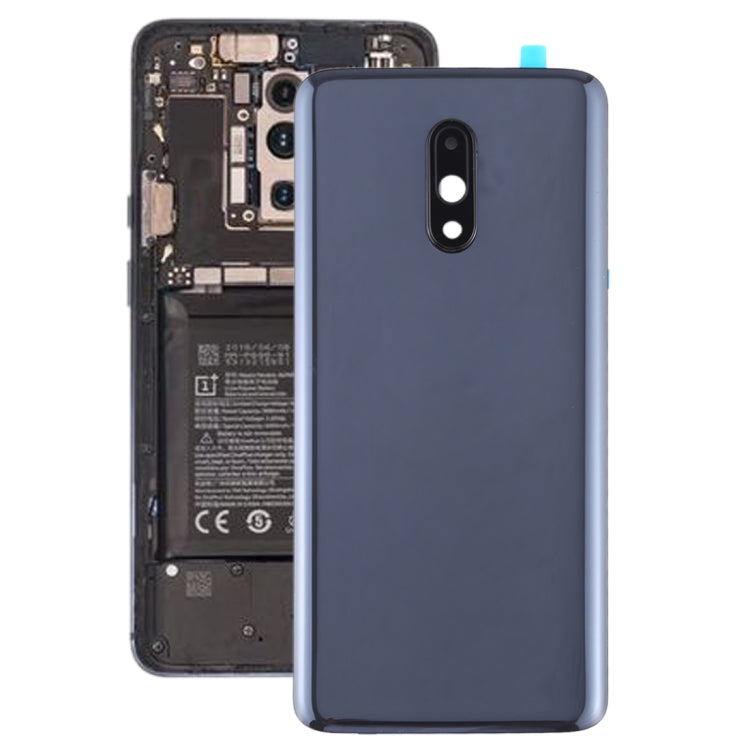 Original Battery Back Cover with Camera Lens Cover for OnePlus 7 (Grey)