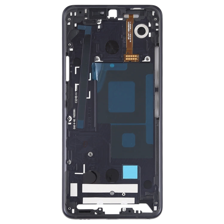 Placa de Bisel de Marco LCD de Carcasa Frontal LG G7 ThinQ / G710 (Negro)