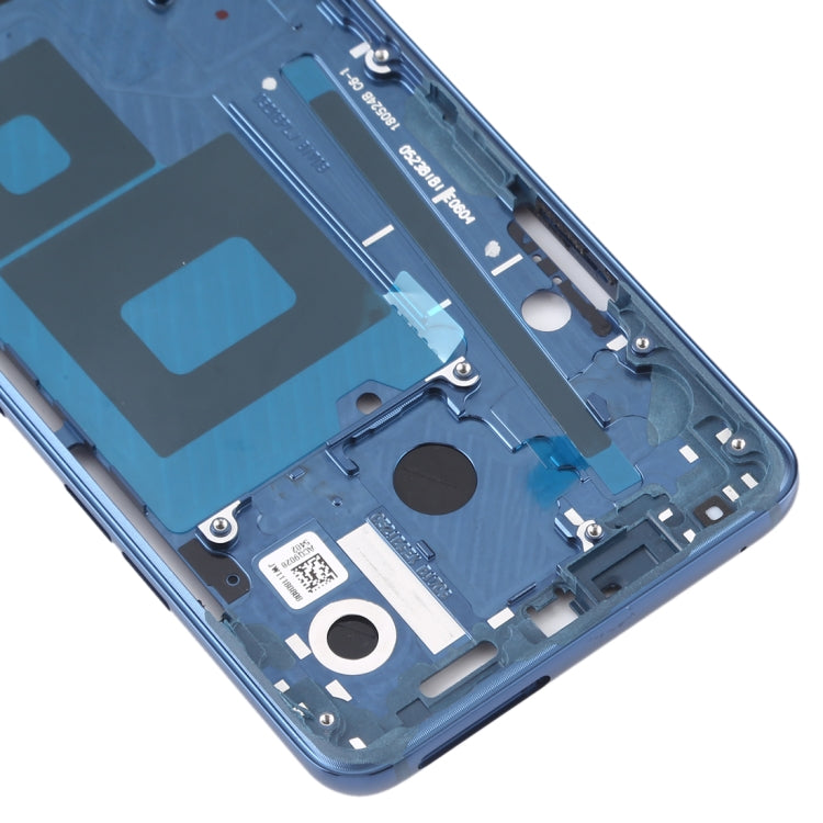 LG G7 ThinQ / G710 Front Housing LCD Frame Bezel Plate (Blue)