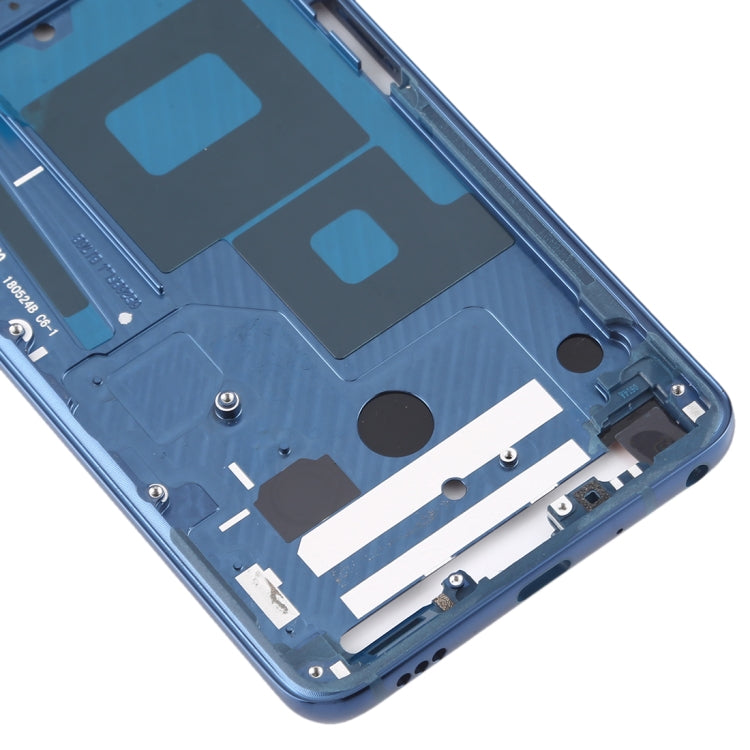 LG G7 ThinQ / G710 Front Housing LCD Frame Bezel Plate (Bleu)