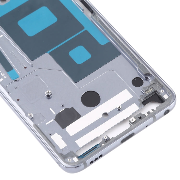 LG G7 ThinQ / G710 Front Housing LCD Frame Bezel Plate (Silver)