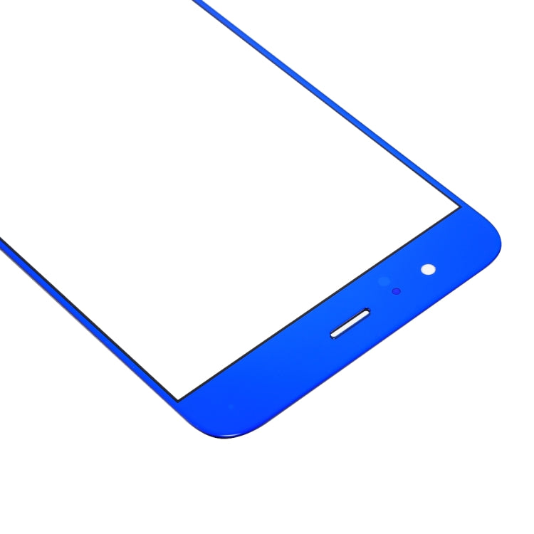 Lentille en verre extérieur de l'écran avant prend en charge l'identification des empreintes digitales pour Xiaomi MI 6 (bleu)