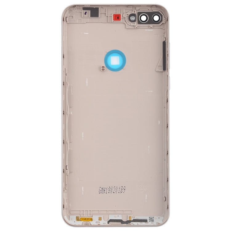 Back Cover with Side Keys for Huawei Y7 (2018) (Gold)