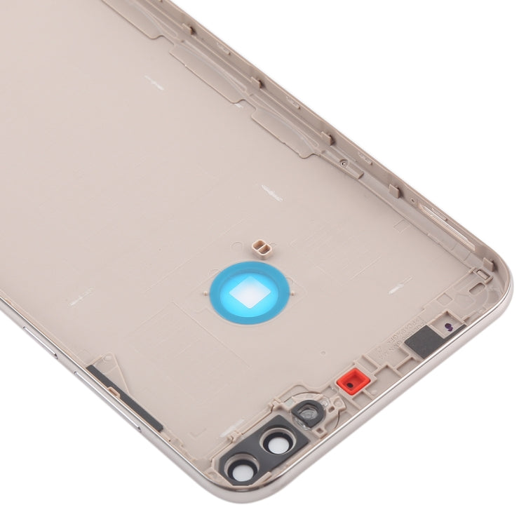 Back Cover with Side Keys for Huawei Y7 (2018) (Gold)