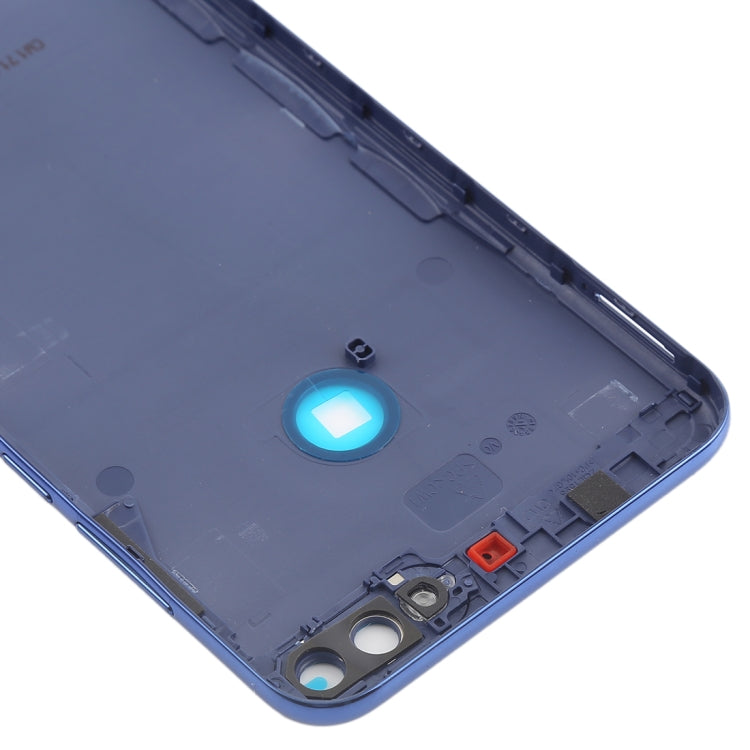 Carcasa Trasera con Teclas Laterales Para Huawei Y7 (2018) (Azul)
