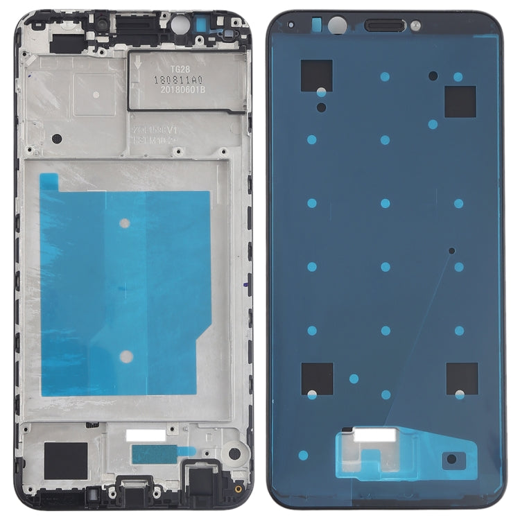 Bisel de Marco LCD de Carcasa Frontal Para Huawei Y7 (2018) (Negro)
