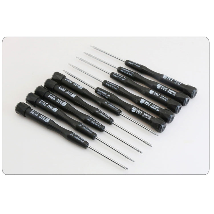 10 in 1 BEST BST-8800E Präzisions-Mehrzweck-Magnet-Schraubendreher-Set für Reparaturwerkzeuge