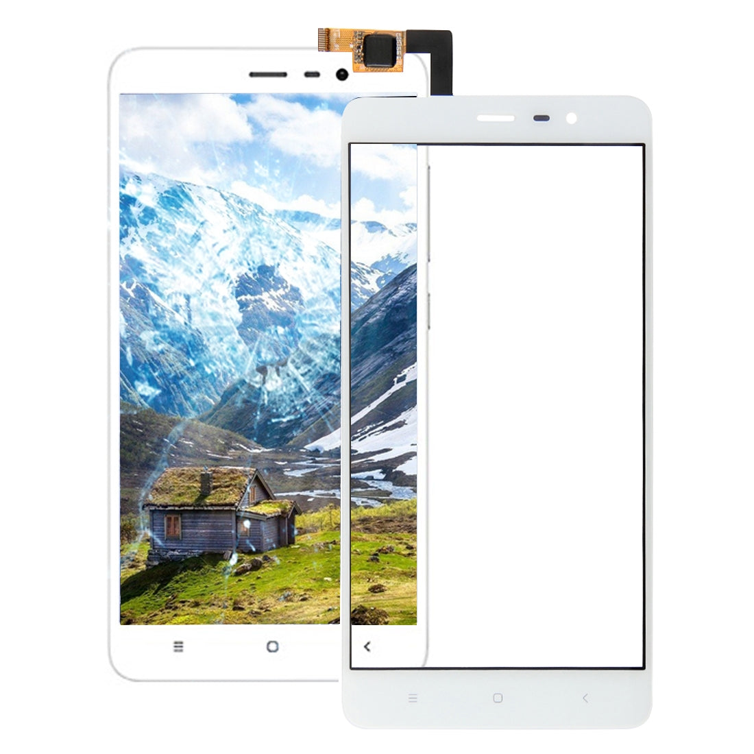 Vitre Tactile Digitizer Xiaomi Redmi Note 3 Blanc