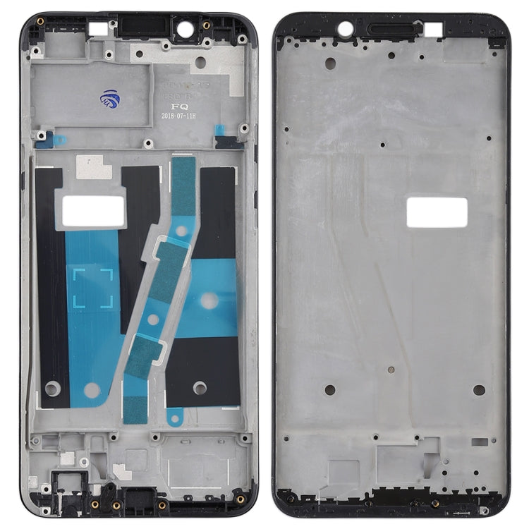 Placa de Bisel de Marco LCD de Carcasa Frontal Para Oppo A1 (Negro)