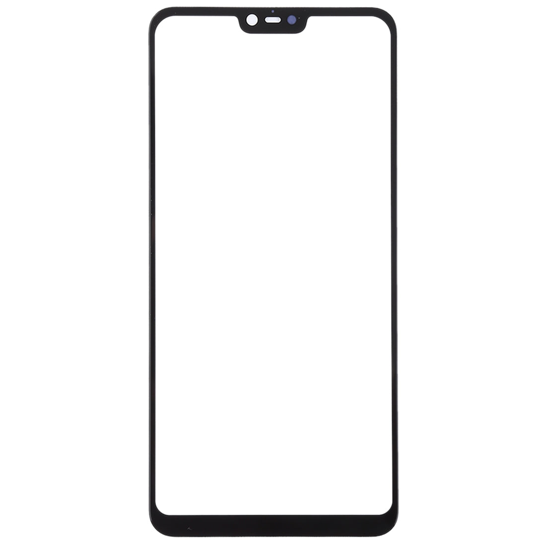 Cristal Exterior Pantalla Frontal Xiaomi Mi 8 Lite Negro