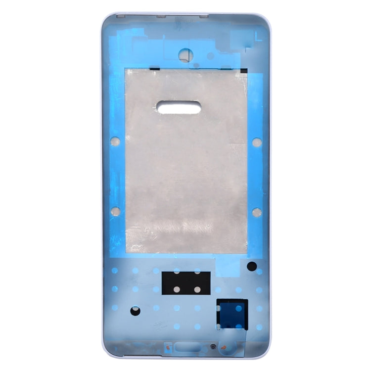 Huawei P Smart (Enjoy 7S) Front Cover LCD Frame Bezel Plate (Blanc)