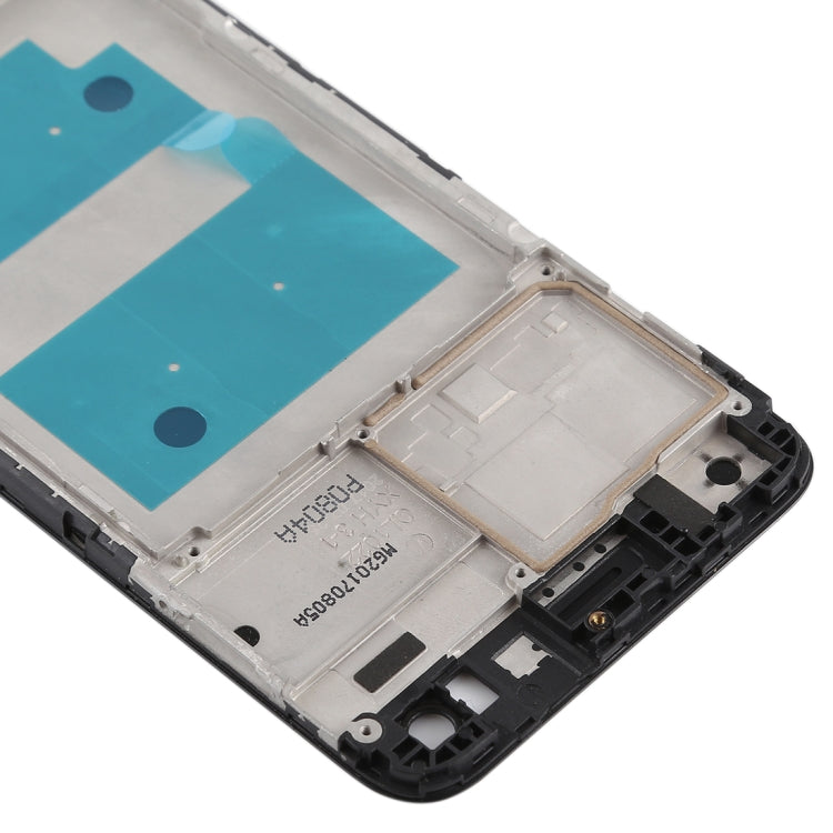 Huawei Enjoy 7 / P9 Lite Mini / Y6 Pro (2017) Carcasa Frontal Placa de Bisel de Marco LCD (Negro)