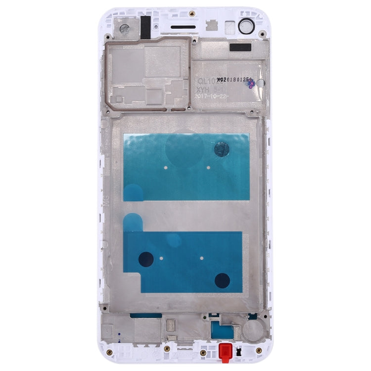 Huawei Enjoy 7 / P9 Lite Mini / Y6 Pro (2017) Front Cover LCD Frame Bezel Plate (White)