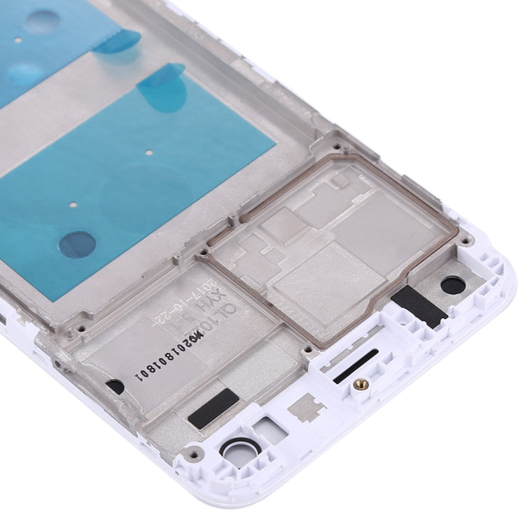 Huawei Enjoy 7 / P9 Lite Mini / Y6 Pro (2017) Carcasa Frontal Placa de Bisel de Marco LCD (Blanco)