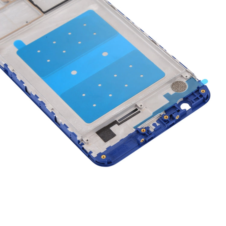 Plaque frontale du boîtier Huawei Honor V9 Play avec cadre LCD (Bleu)