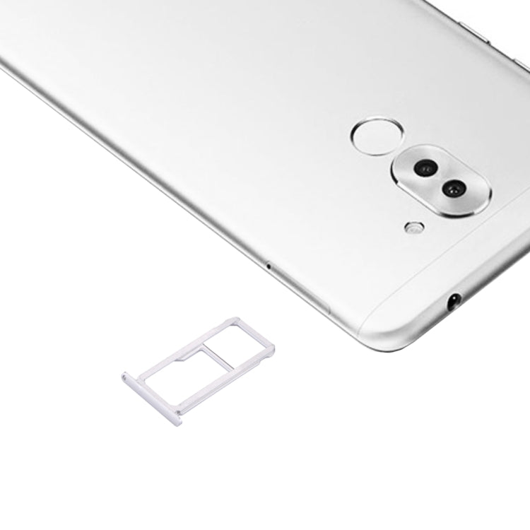 Huawei Honor 6X / GR5 2017 SIM Card Tray and SIM / Micro SD Card Tray (Silver)