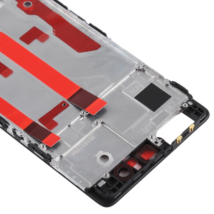 Placa de Bisel de Marco LCD de Carcasa Frontal Para Huawei P9 (Negro)
