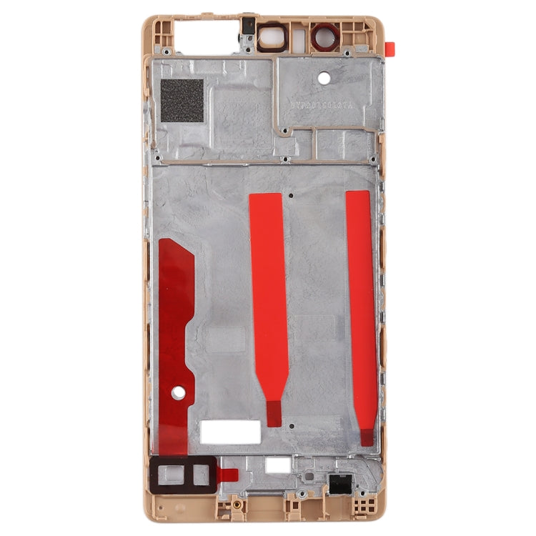 Front Housing LCD Frame Bezel Plate for Huawei P9 (Gold)