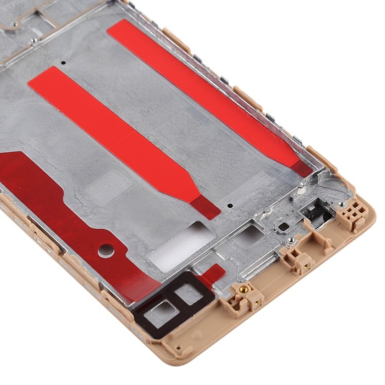 Placa de Bisel de Marco LCD de Carcasa Frontal Para Huawei P9 (dorado)