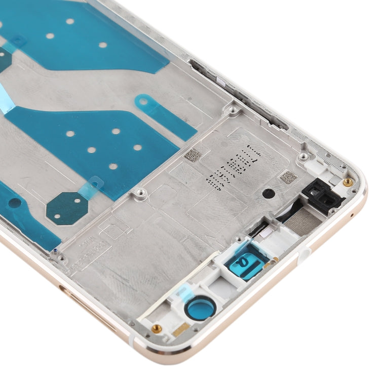 Placa de Bisel de Marco Medio con Teclas Laterales Para Huawei P10 Lite (Blanco)