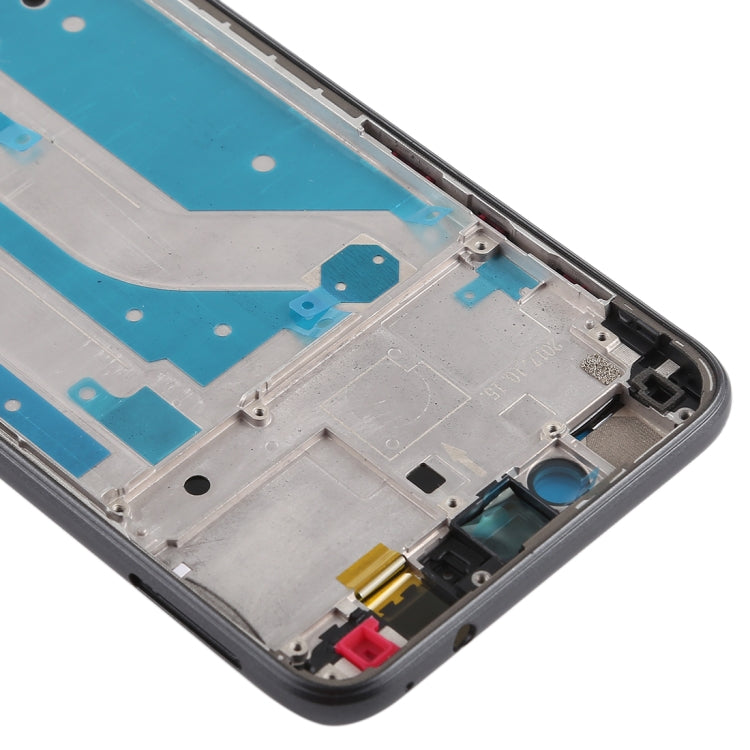 Plaque de cadre intermédiaire avec touches latérales pour Huawei Honor 8 Lite (Noir)