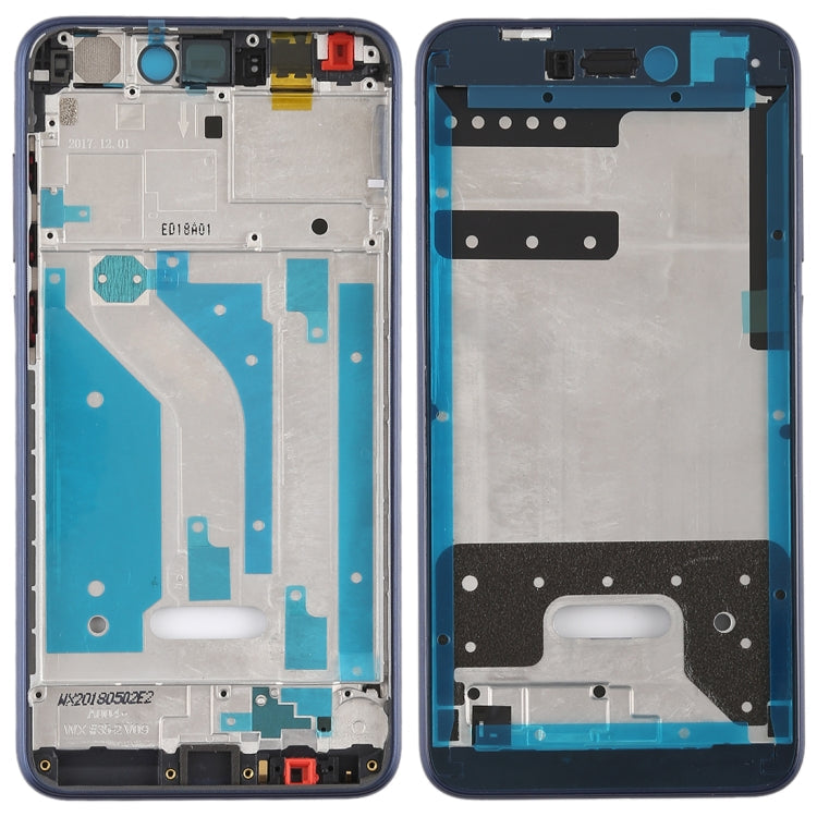 Plaque de cadre central avec touches latérales pour Huawei Honor 8 Lite (Bleu)