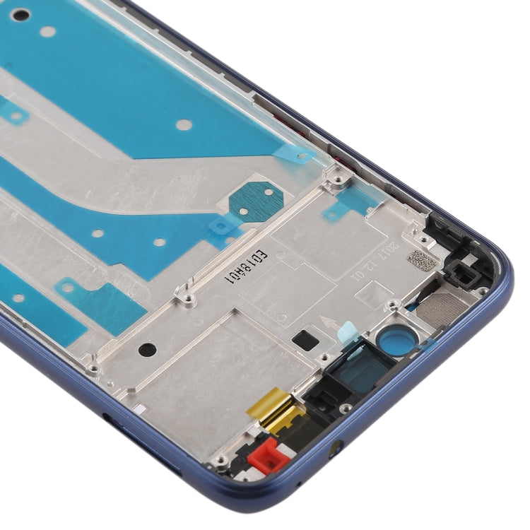 Plaque de cadre central avec touches latérales pour Huawei Honor 8 Lite (Bleu)