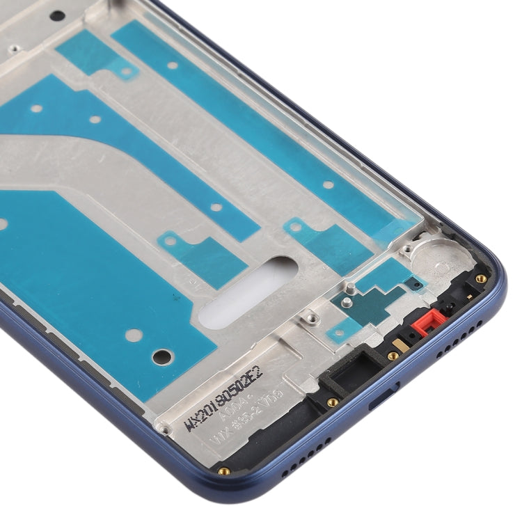 Placa de Bisel de Marco Intermedio con Teclas Laterales Para Huawei Honor 8 Lite (Azul)