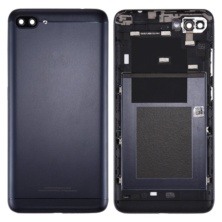 Cache batterie arrière pour Asus Zenfone 4 Max / ZC554KL (Deepsea Black)