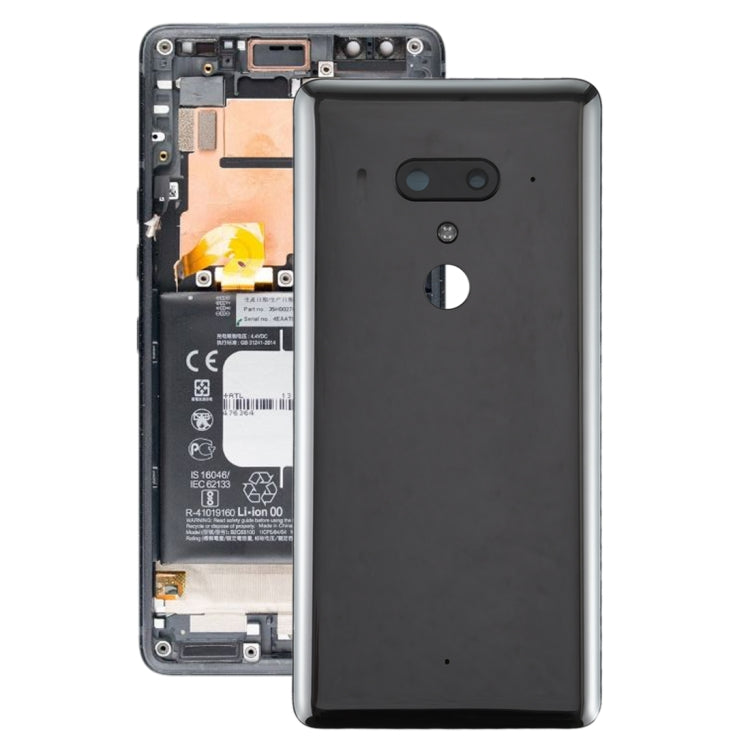 Battery Back Cover with Camera Lens for HTC U12+ (Black)