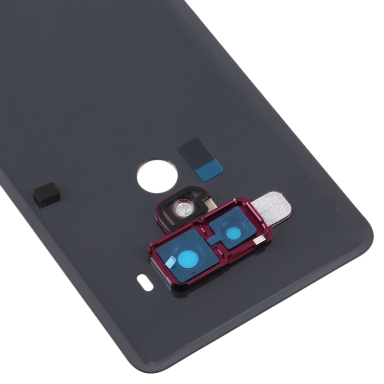 Coque arrière de batterie avec objectif d'appareil photo pour HTC U12+ (rouge)