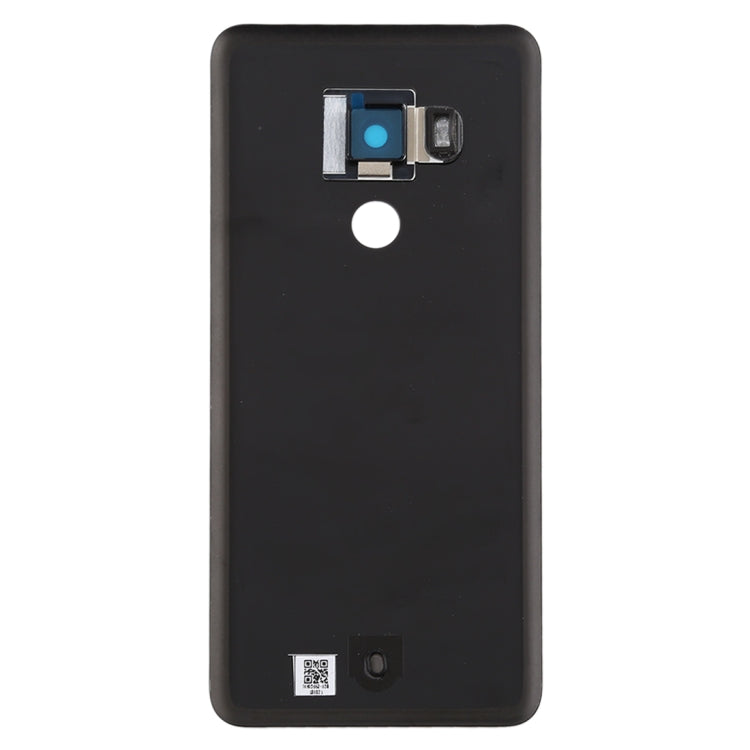 Coque arrière de batterie avec objectif d'appareil photo pour HTC U11+ (noir)