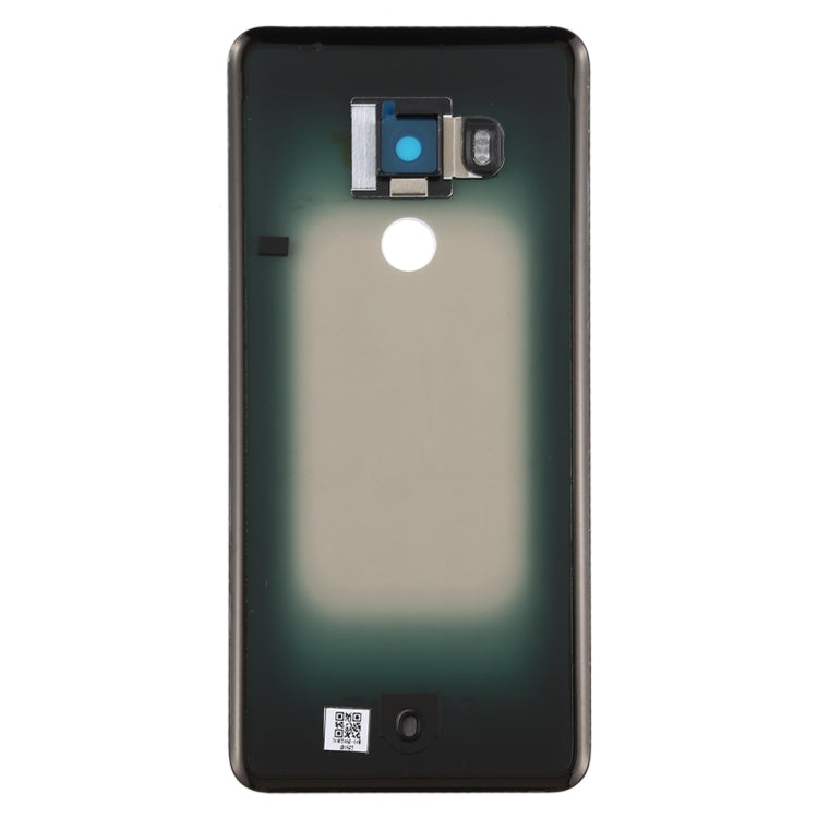 Tapa Trasera de Batería con Lente de Cámara Para HTC U11 + (Negro Transparente)