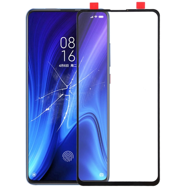 Front Screen Outer Glass Lens for Xiaomi 9T / Redmi K20 / K20 Pro (Black)
