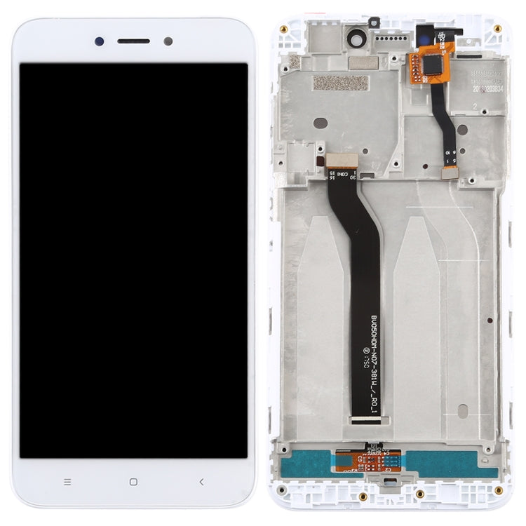 Écran LCD et numériseur complet avec cadre pour Xiaomi Redmi 5A (Blanc)