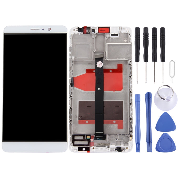 Huawei Mate 9 Pantalla LCD y Ensamblaje Completo del Digitalizador con Marco (Blanco)