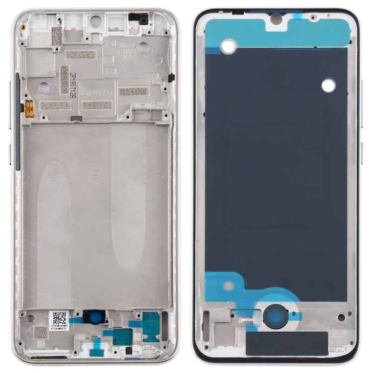 Placa de Bisel de Marco Medio Para Xiaomi MI CC9e / MI A3 (Blanco)