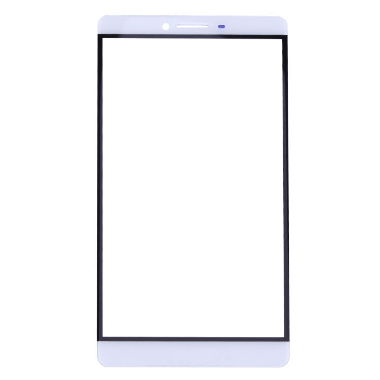 Lentille en verre extérieure de l'écran avant du Oppo R7 Plus (blanc)
