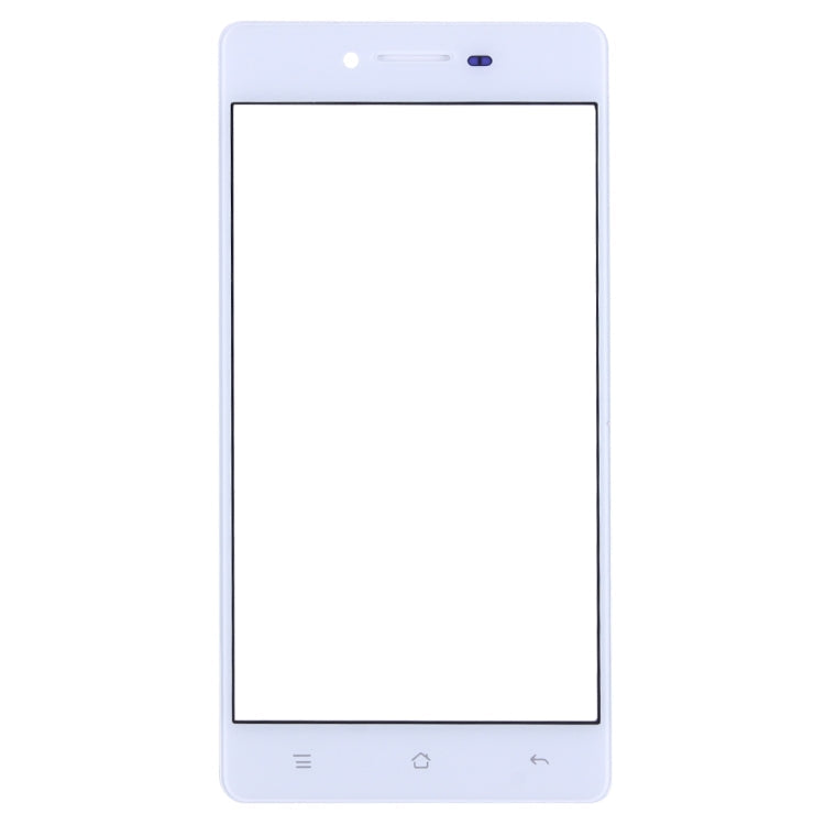 Oppo R7 Front Screen Outer Glass Lens (White)