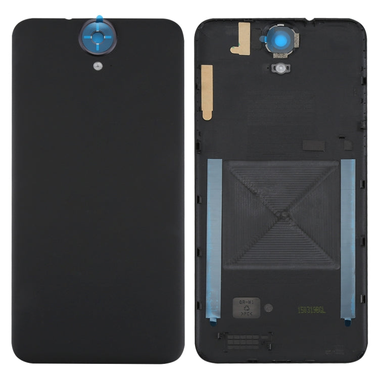Cubierta de la Carcasa Trasera Para HTC One E9 + (Negro)