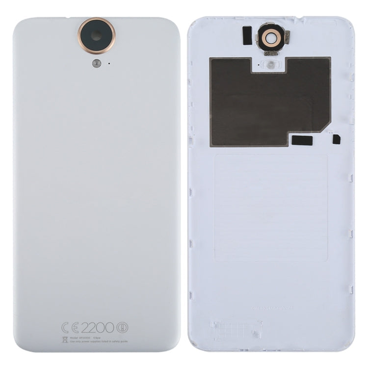 Cubierta de la Carcasa Trasera Para HTC One E9 + (Blanco)