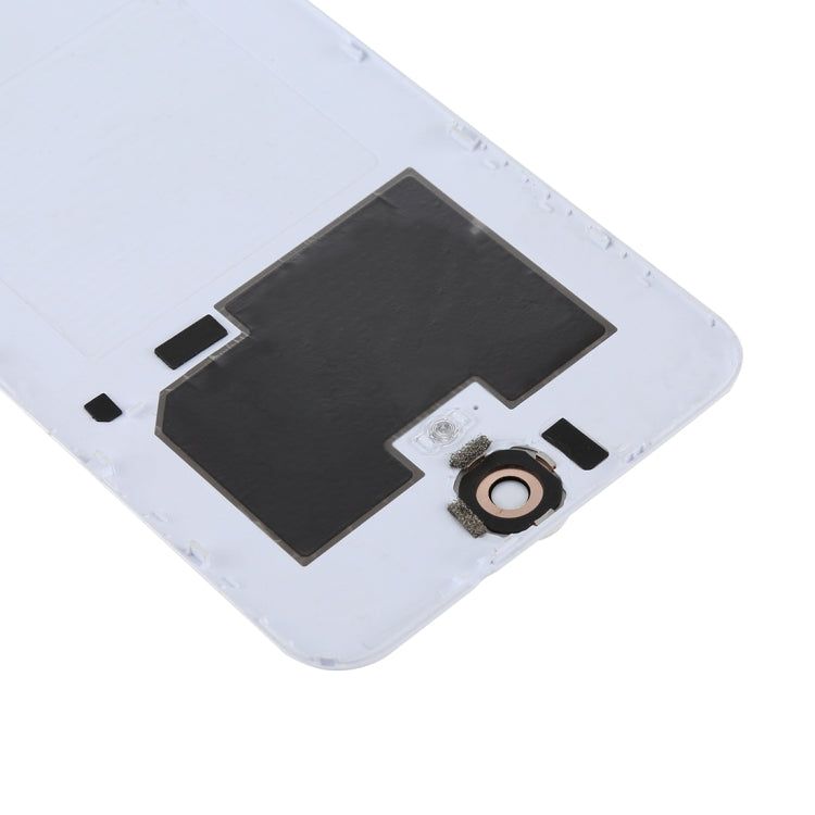 Cubierta de la Carcasa Trasera Para HTC One E9 + (Blanco)